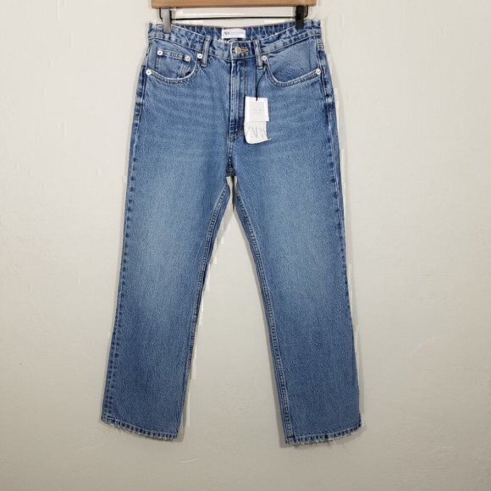 NWT Zara Jeans Blue Size 6